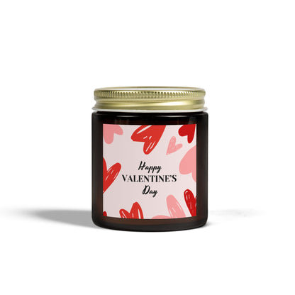 Valentine's Day Scented Candle - Coconut Apricot Wax (4oz, 9oz)