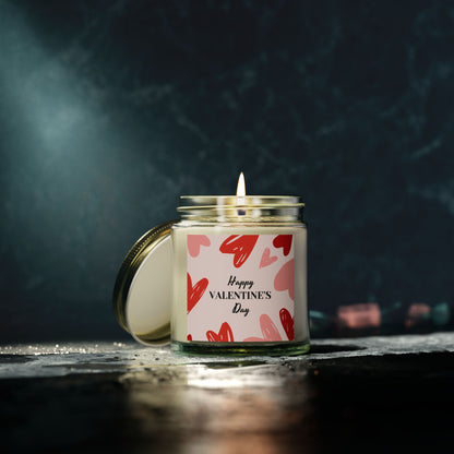 Valentine's Day Scented Candle - Coconut Apricot Wax (4oz, 9oz)